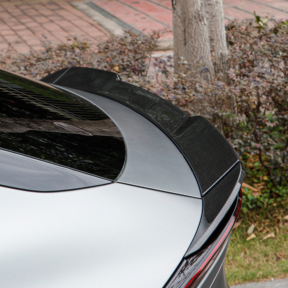 Dry Carbon Fiber Rear Spoiler Trunk Spoiler Wing For KIA EV6/GT/GT Line 2022+