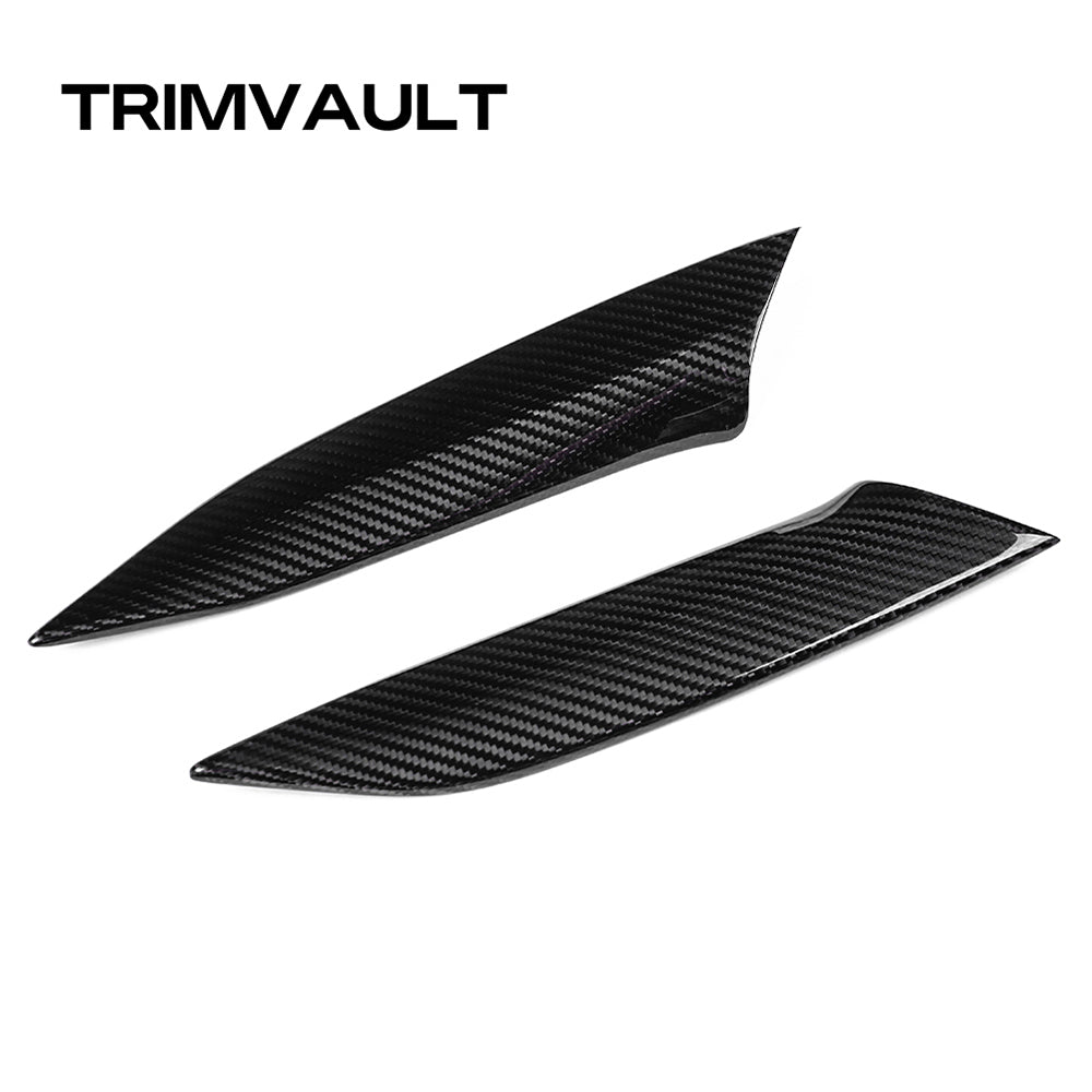 2pcs Real Carbon Fiber Center Control Side Trim Cover Fit BMW M2 G87 2023-2024