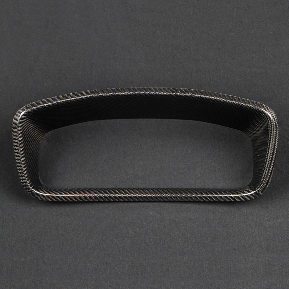 1pcs Dry Carbon Fiber Instrument Panel Frame Cover For Toyota GR Corolla 2023+