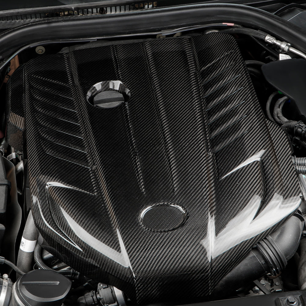 Dry Carbon Fiber Engine Hood Cover Replacement Fit For Toyota Supra A90 MK5