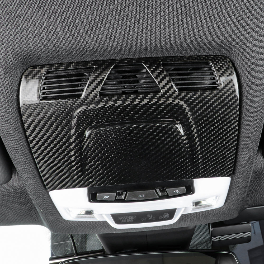 1pcs Dry Carbon Fiber Reading Light Trim Cover Fit For Supra A90 MK5 2021-2023
