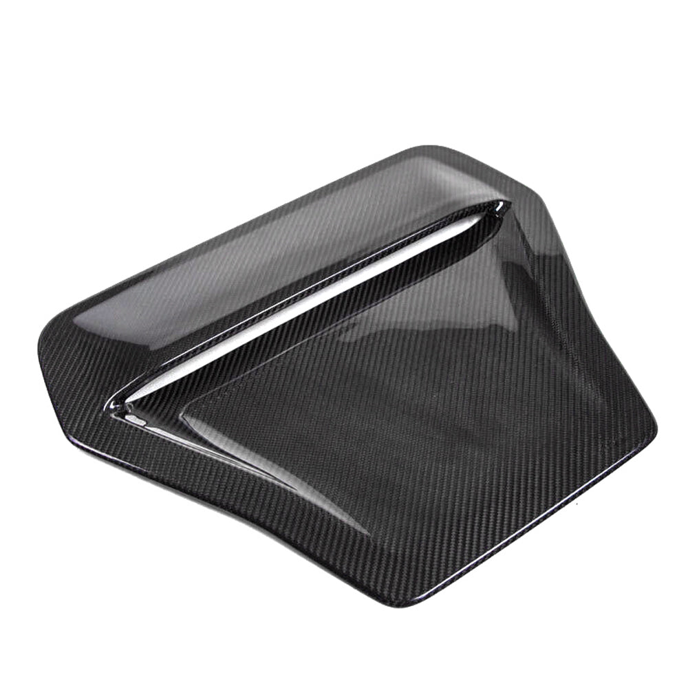 Real Carbon Fiber Hood Scoop Air Intake Vent Cover For Honda Civic Type R FK8