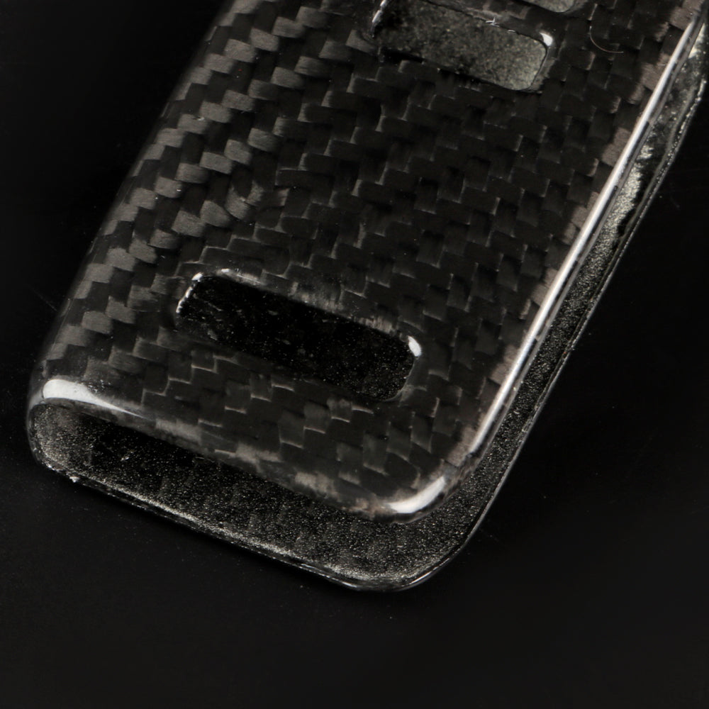 1pcs Real Carbon Fiber Key Fob Case Cover Protector Shell for Kia EV6 2021+