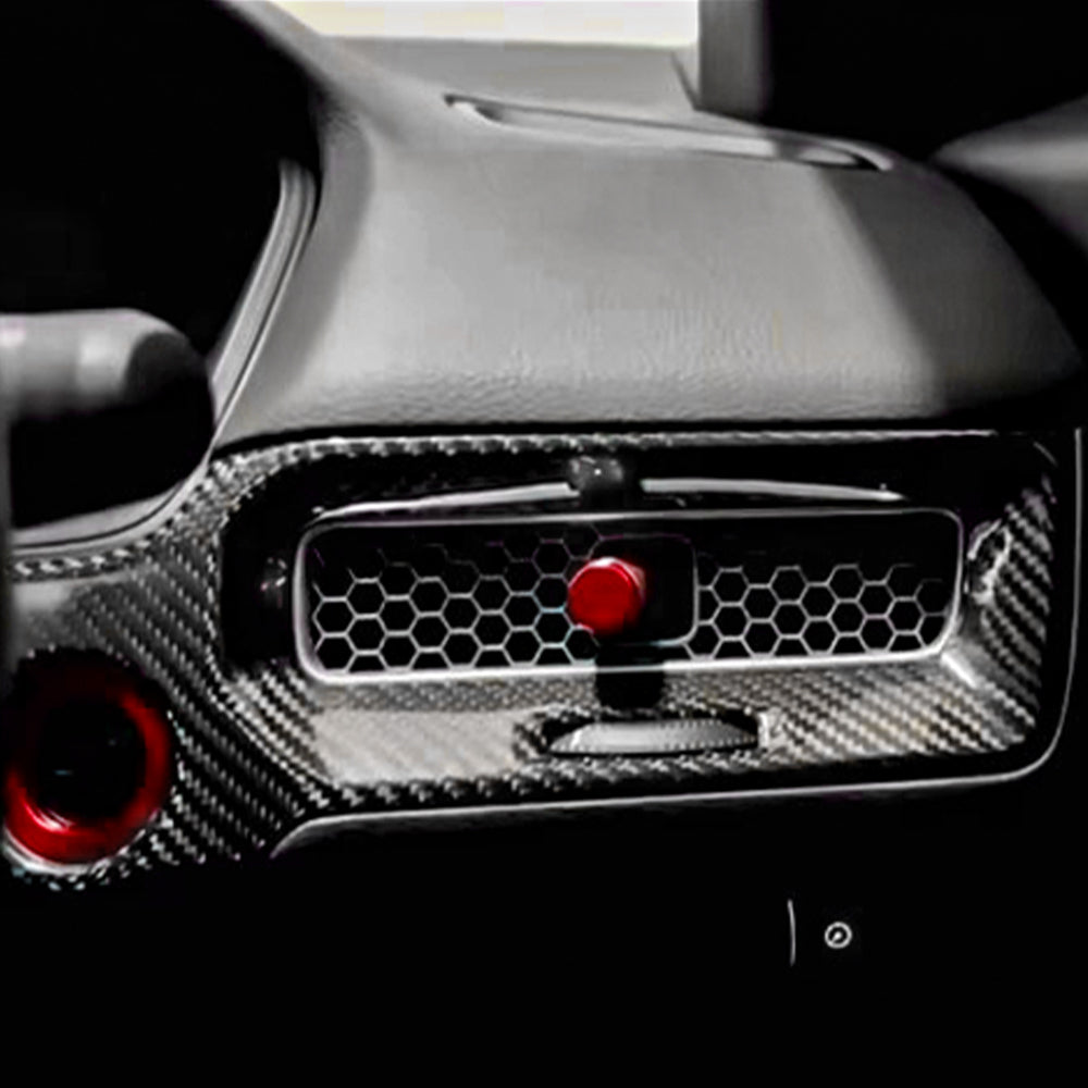 Dry Carbon Fiber Dashboard Cover Trim For Honda 11th Gen Civic Type R FL5 (RHD)