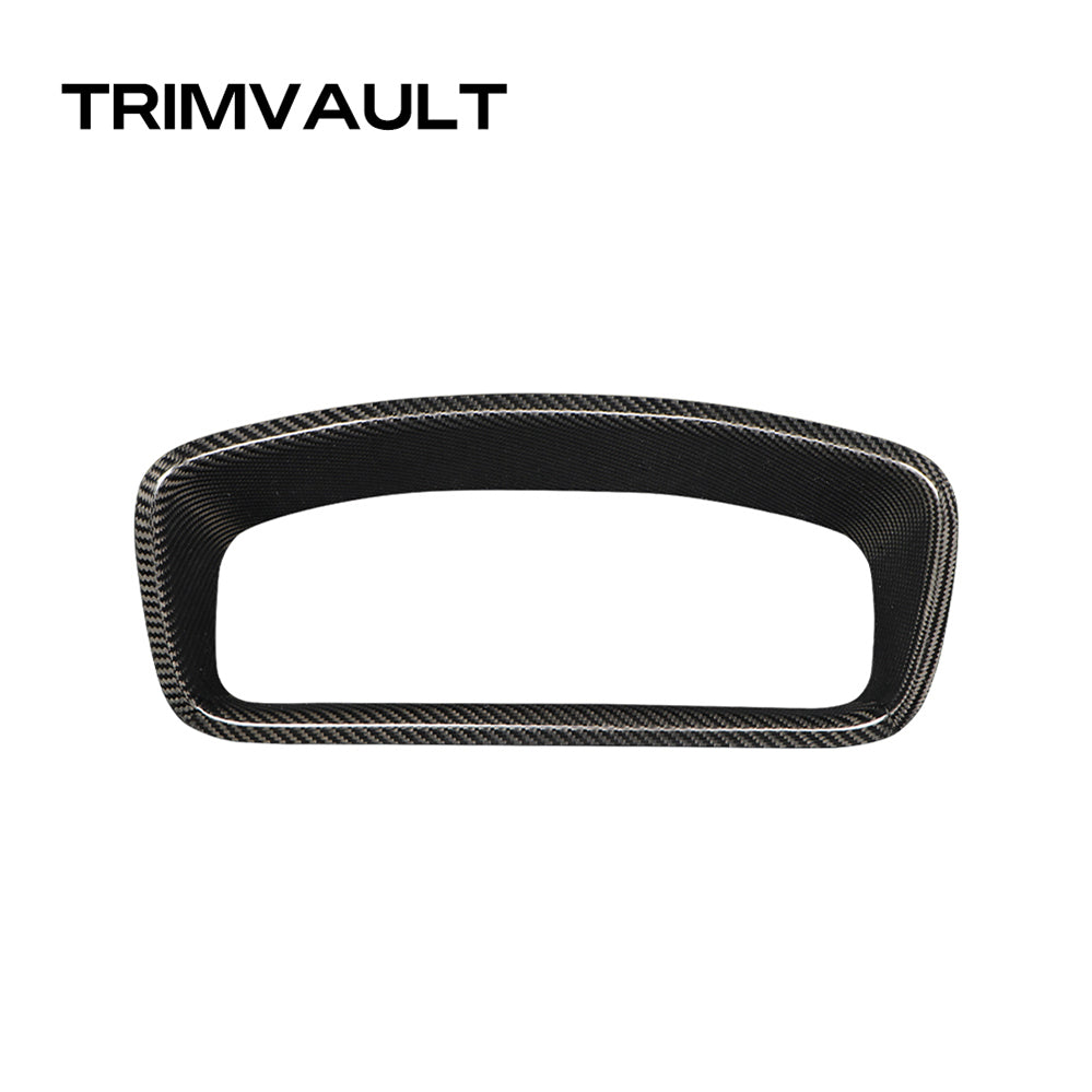 1pcs Dry Carbon Fiber Instrument Panel Frame Cover For Toyota GR Corolla 2023+