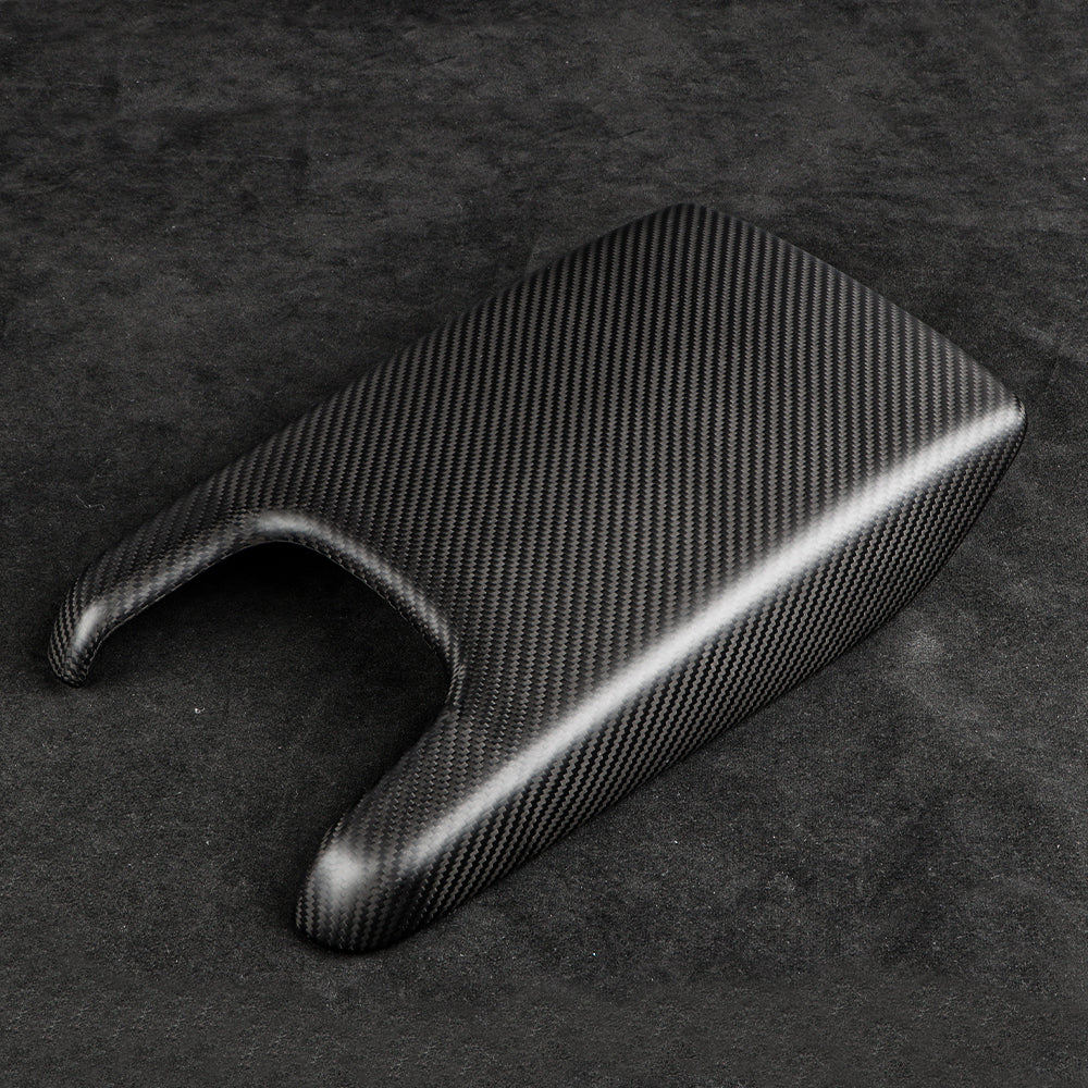 1pcs Real Carbon Fiber Armrest Box Panel Cover For Honda Civic Typer FL5 2023+