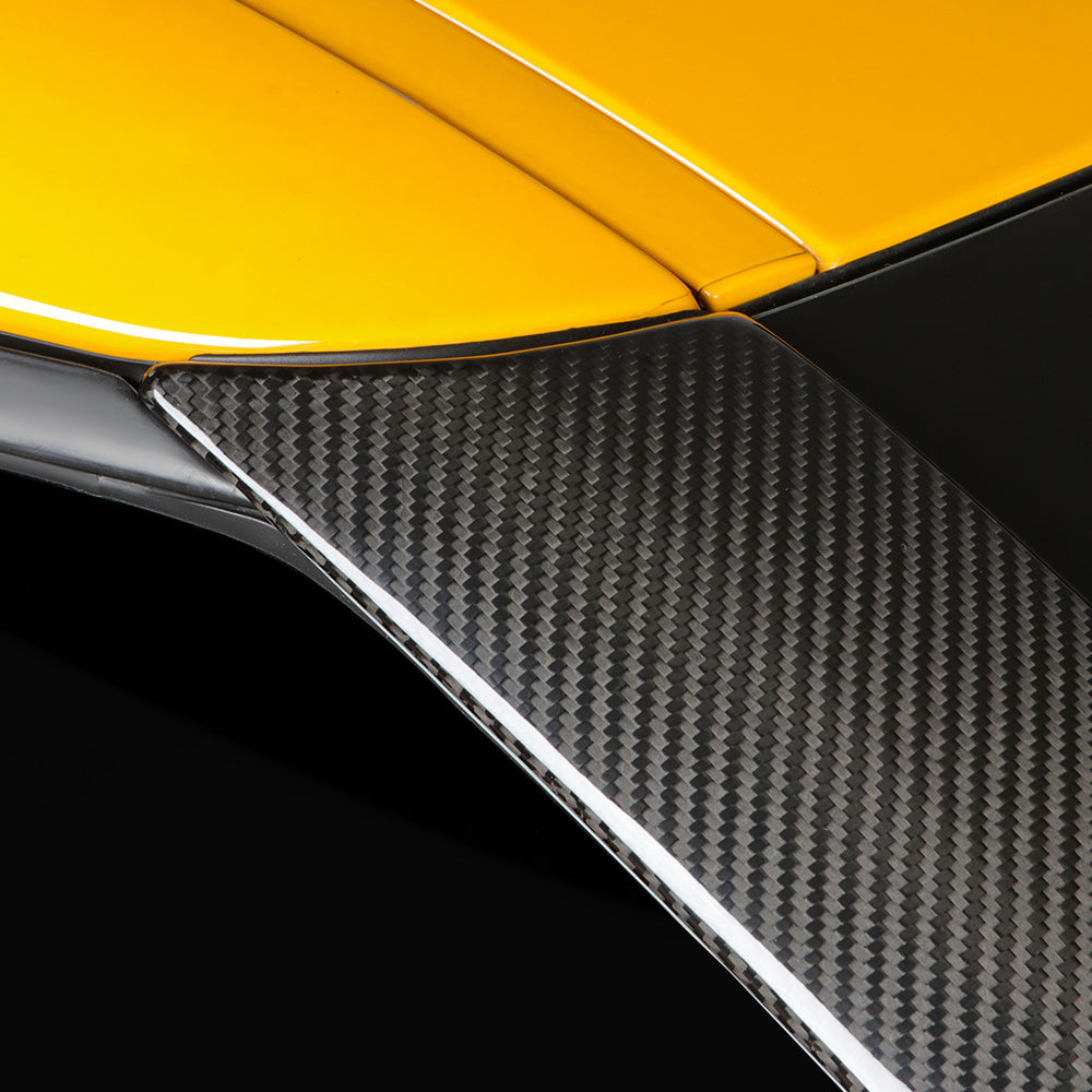 2pcs Dry Carbon Fiber Door A Pillars Cover For Toyota Supra MK5 A90 2019-2025 CREATECARBON CREATECARBON (197)
