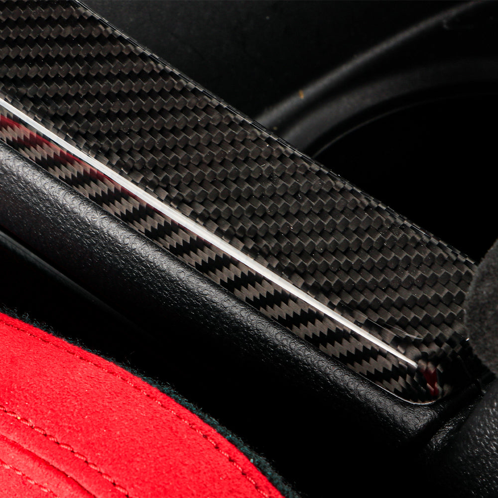 Real Carbon Fiber Gear Shift Panel Cover Trim For Honda 11th Type R FL5 (LHD)