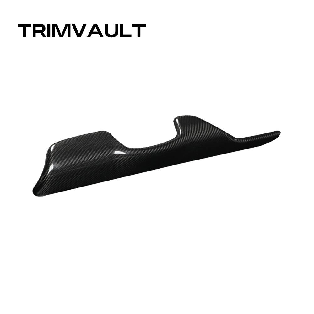 Dry Carbon Fiber Console Gear Shift Frame Side Cover Fit For Supra A90 MK5(LHD)