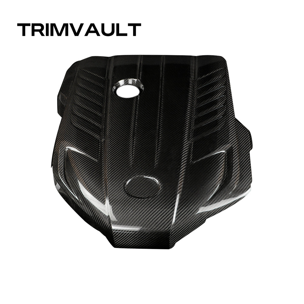 Dry Carbon Fiber Engine Hood Cover Replacement Fit For Toyota Supra A90 MK5