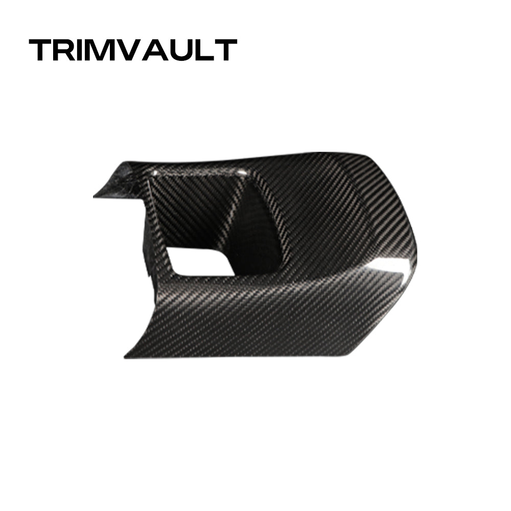 1pcs Dry Carbon Fiber Armrest Storage Box Cover Fit For GR Supra MK5 A90 2019+