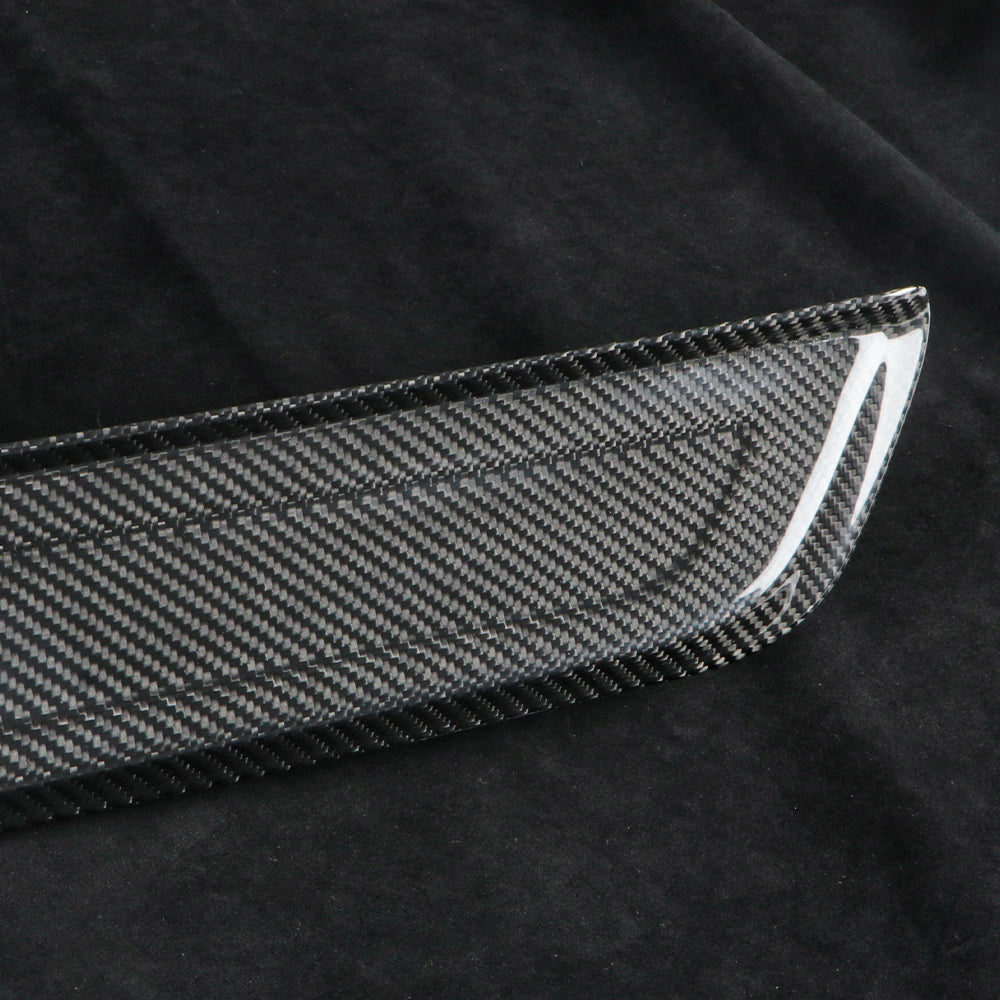 2pcs Dry Carbon Fiber Door Sill Trim Door Pedal Cover Fit Supra GR A90 MK5 2019+