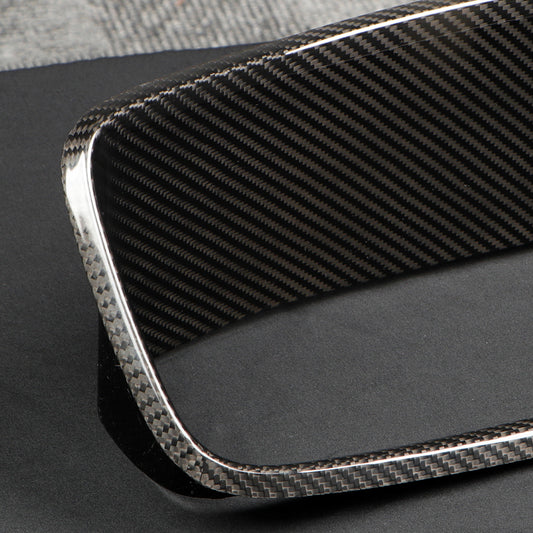 1pcs Dry Carbon Fiber Instrument Panel Frame Cover For Toyota GR Corolla 2023+