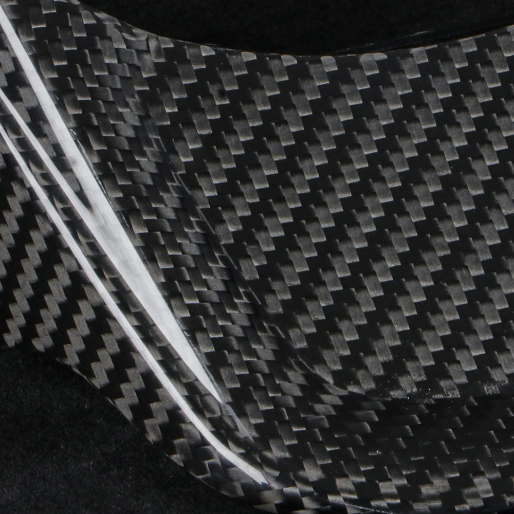 1pcs Dry Carbon Fiber Steering Wheel Panel Cover For GR Supra MK5 A90 2019+