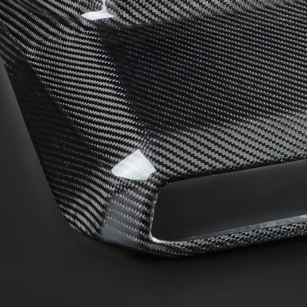 Dry Carbon Fiber Air Conditioner Switch Panel Cover Trim Fit Supra A90 MK5(LHD)