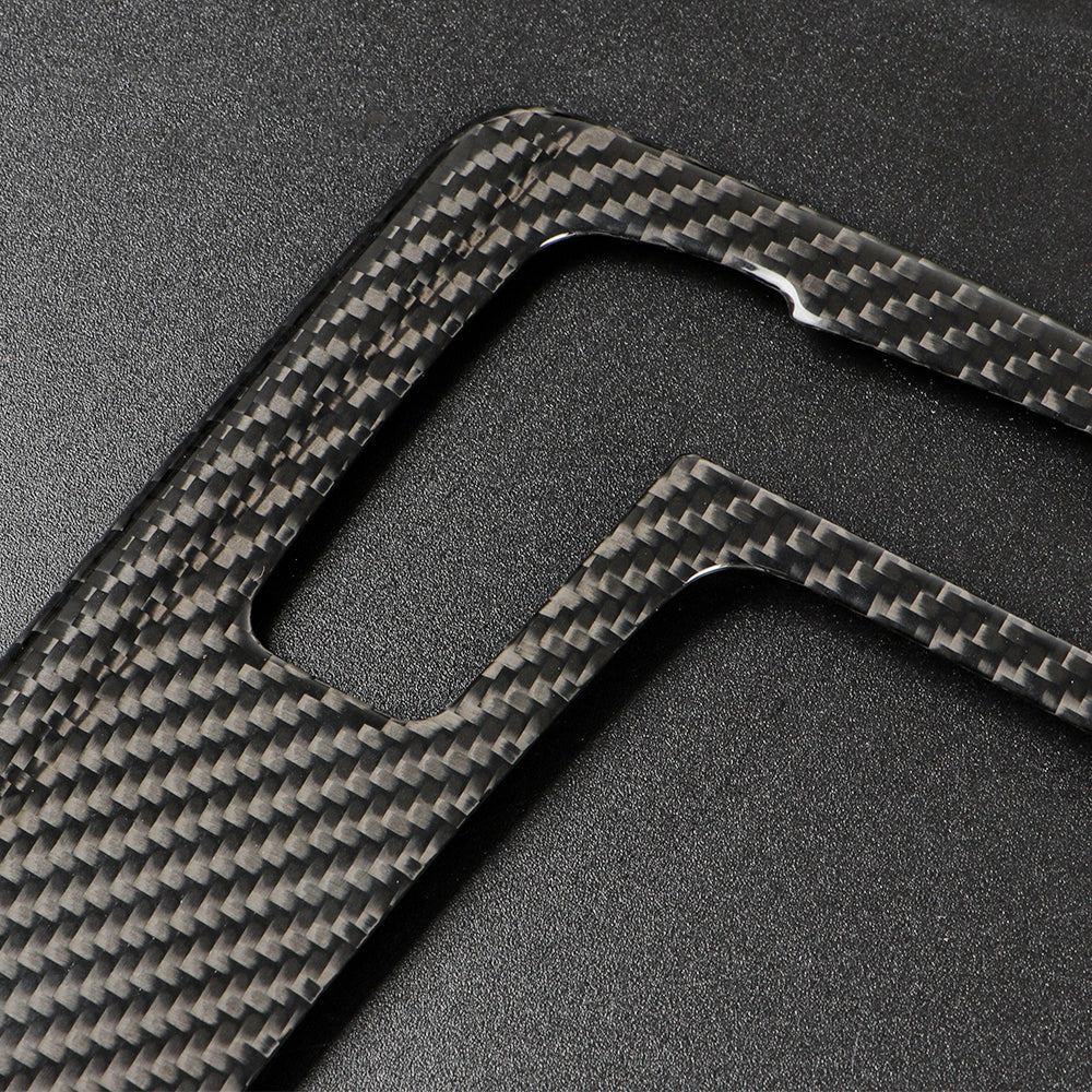 1pcs Real Carbon Fiber Reading Light Lamp Panel Cover For Honda Civic FL5 2023+