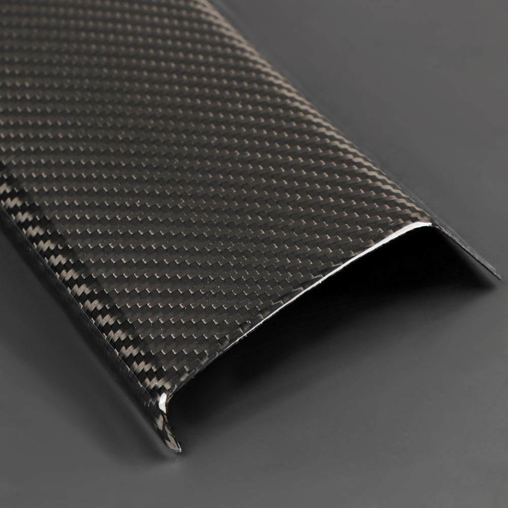 2pcs Dry Carbon Fiber Inner B Pillar Cover For Supra A90 MK5 2019-2024