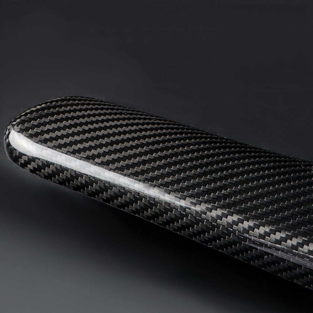 Dry Carbon Fiber Console Gear Shift Frame Side Cover Fit For Supra A90 MK5(LHD)