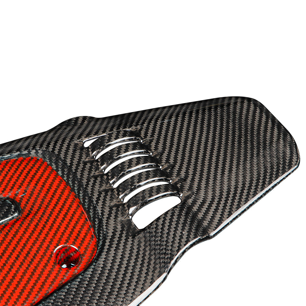 1pcs Dry Carbon Fiber Engine Cover Replacement Fit for Civic Type R FL5 2023+