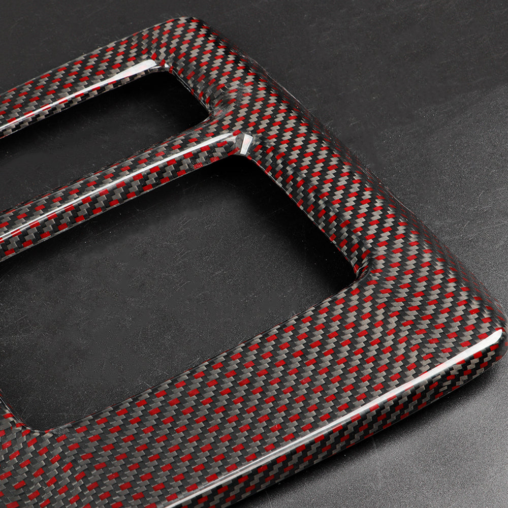Real Carbon Fiber Gear Shift Panel Cover Trim For Honda 11th Type R FL5 (LHD)