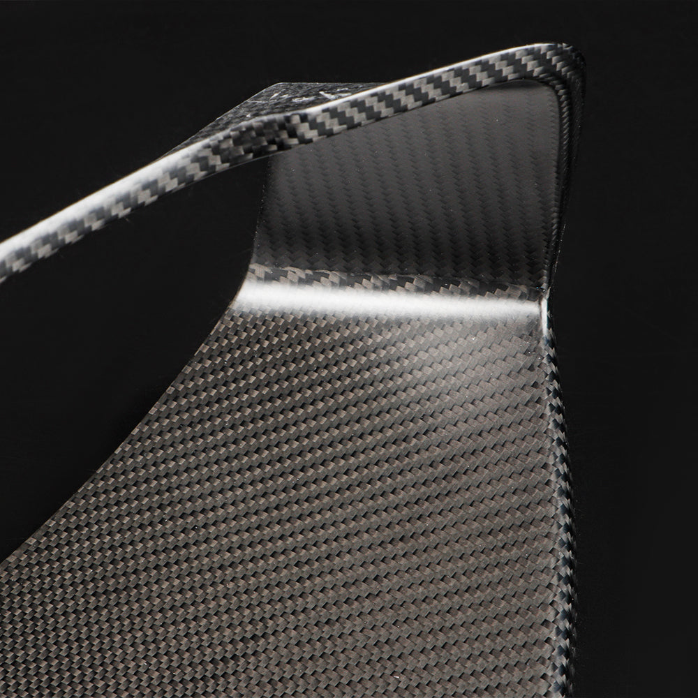 1pcs Gloss Carbon Fiber Instrument Panel Frame Cover Trim For Honda Type R FL5