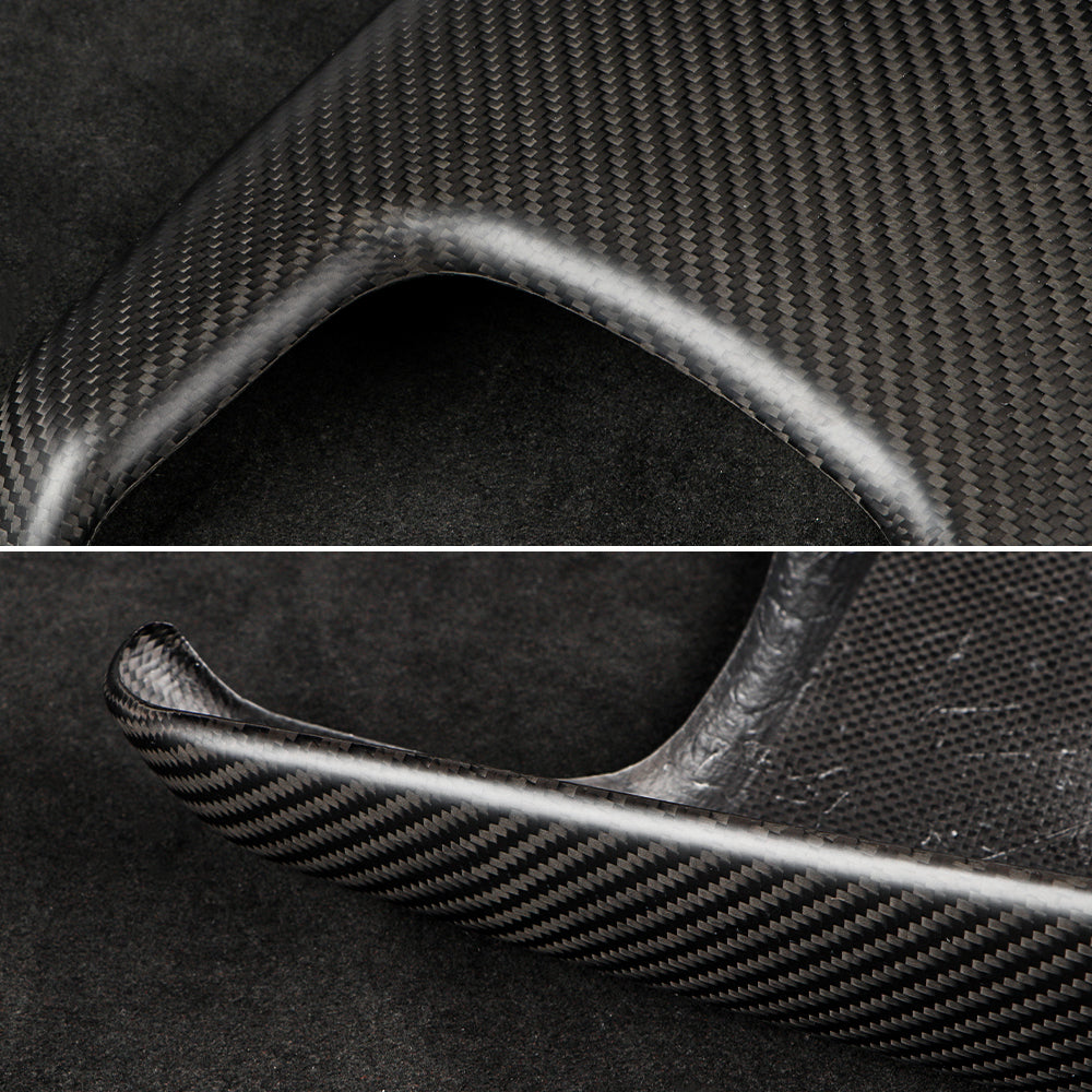 1pcs Real Carbon Fiber Armrest Box Panel Cover For Honda Civic Typer FL5 2023+