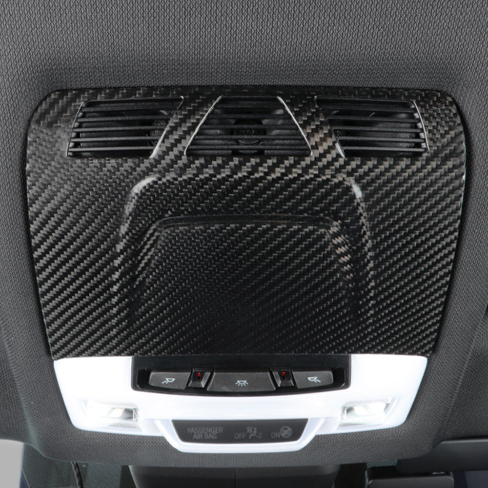 1pcs Dry Carbon Fiber Reading Light Trim Cover Fit For Supra A90 MK5 2021-2023