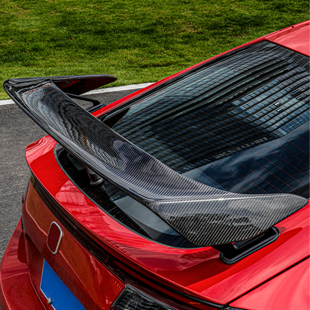 Carbon Fiber Spoiler Rear Wing Replacement Fit for 11th Gen Civic Type R FL5
