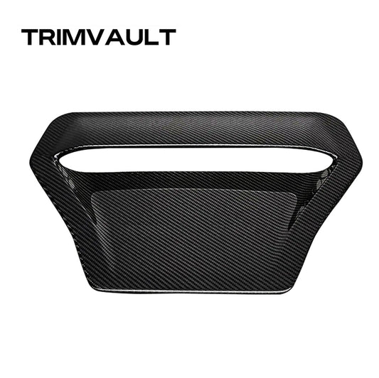 Real Carbon Fiber Hood Scoop Air Intake Vent Cover For Honda Civic Type R FK8