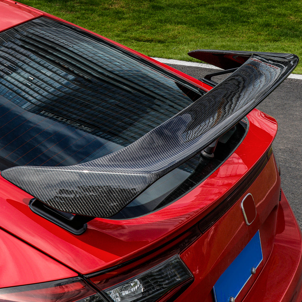 Carbon Fiber Spoiler Rear Wing Replacement Fit for 11th Gen Civic Type R FL5