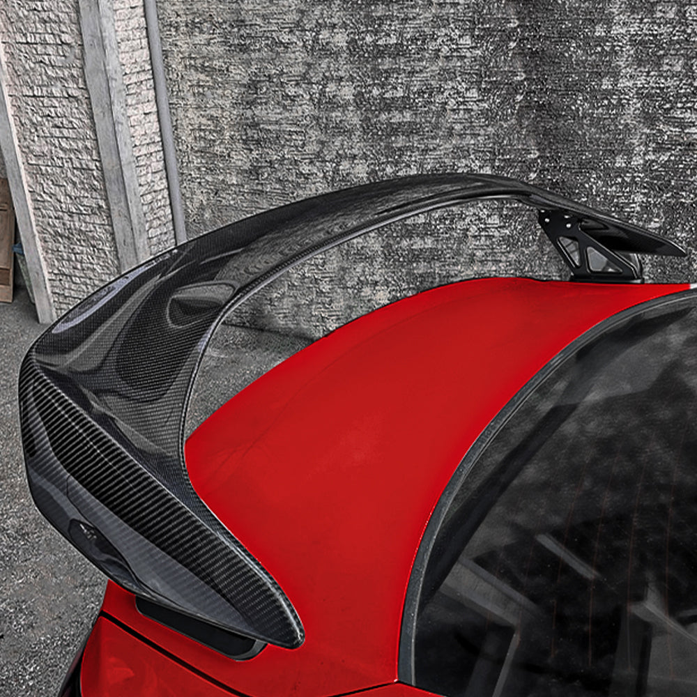 Carbon Fiber Spoiler Rear Wing Replacement Fit for 11th Gen Civic Type R FL5
