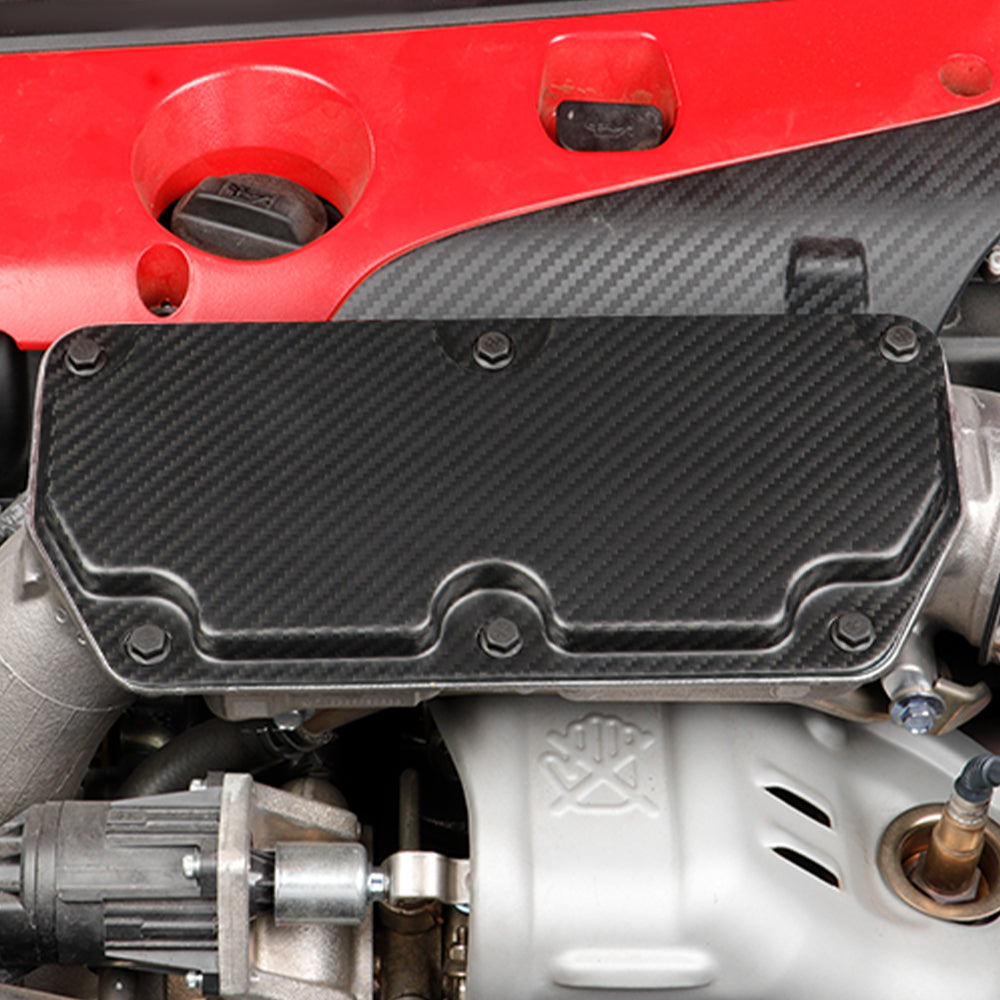1pcs Real Carbon Fiber Turbo Air Intake Cover For 11th Civic Type R FL5 2023+