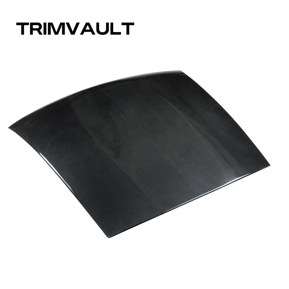Dry Crabon Fiber Car Roof Cover Trim for 2020+ Toyota Supra A90 MK5