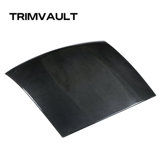 Dry Crabon Fiber Car Roof Cover Trim for 2020+ Toyota Supra A90 MK5