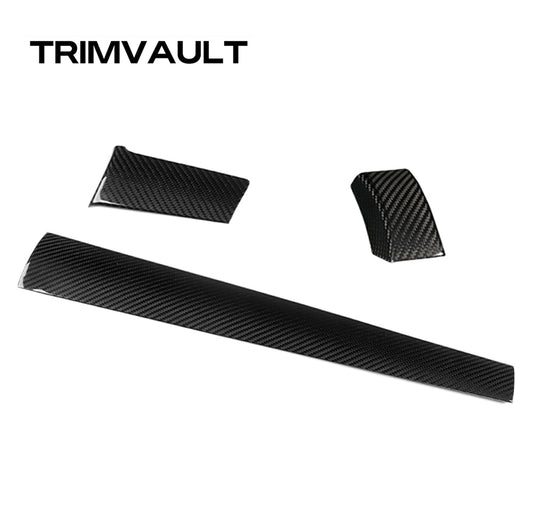 Dry Carbon Fiber Dashboard Panel Cover Trim For Honda Civic Type R FK8(LHD)