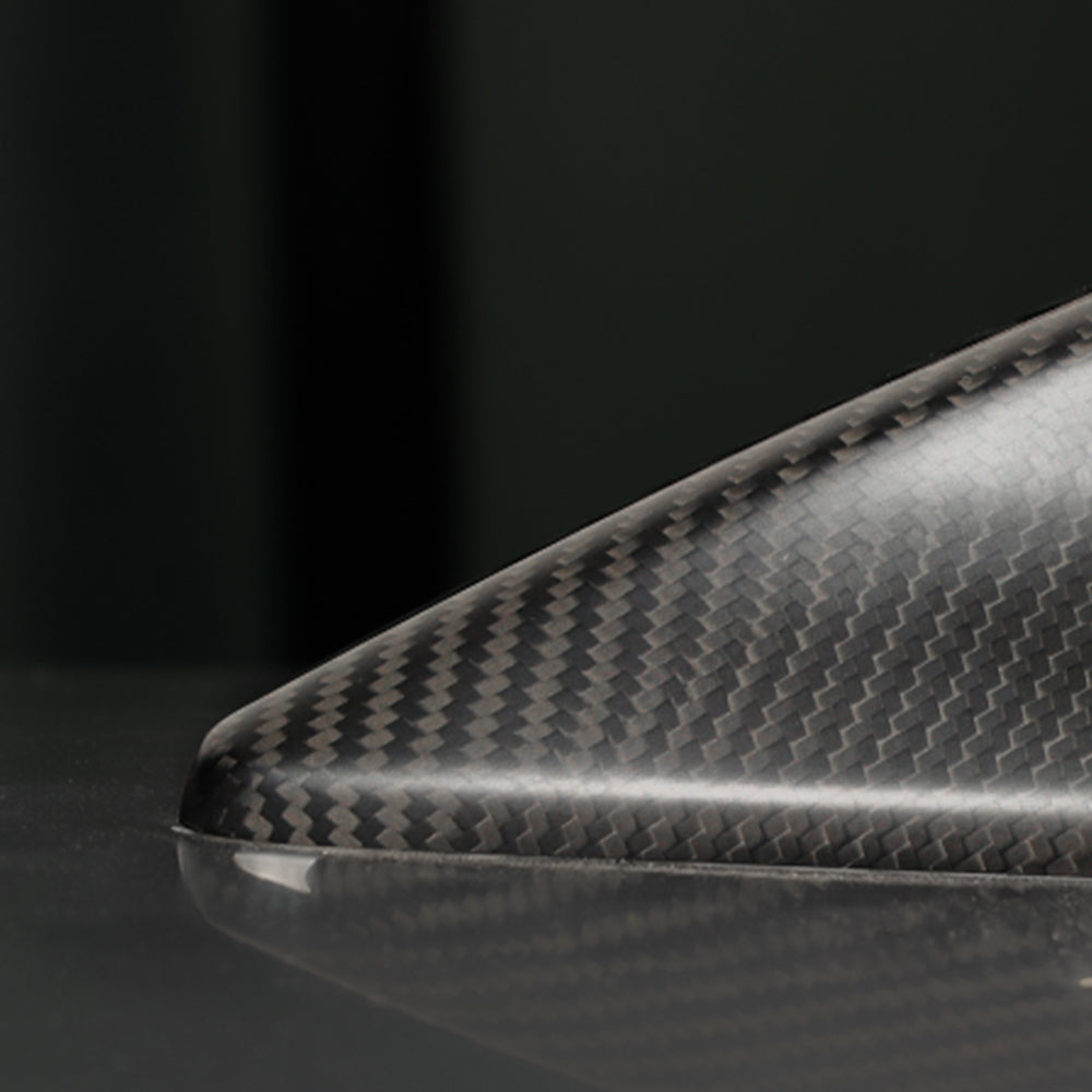 Dry Carbon Fiber Shark Fin Antenna Base Cover For KIA EV6/GT/GT Line (2022-2024)