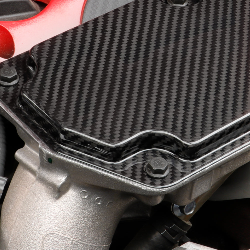 1pcs Real Carbon Fiber Turbo Air Intake Cover For 11th Civic Type R FL5 2023+