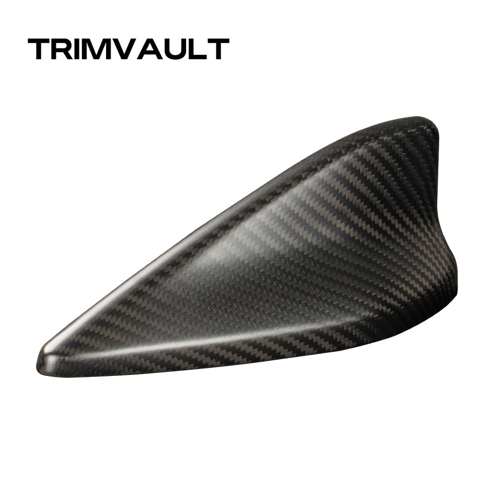 Dry Carbon Fiber Shark Fin Antenna Base Cover For KIA EV6/GT/GT Line (2022-2024)