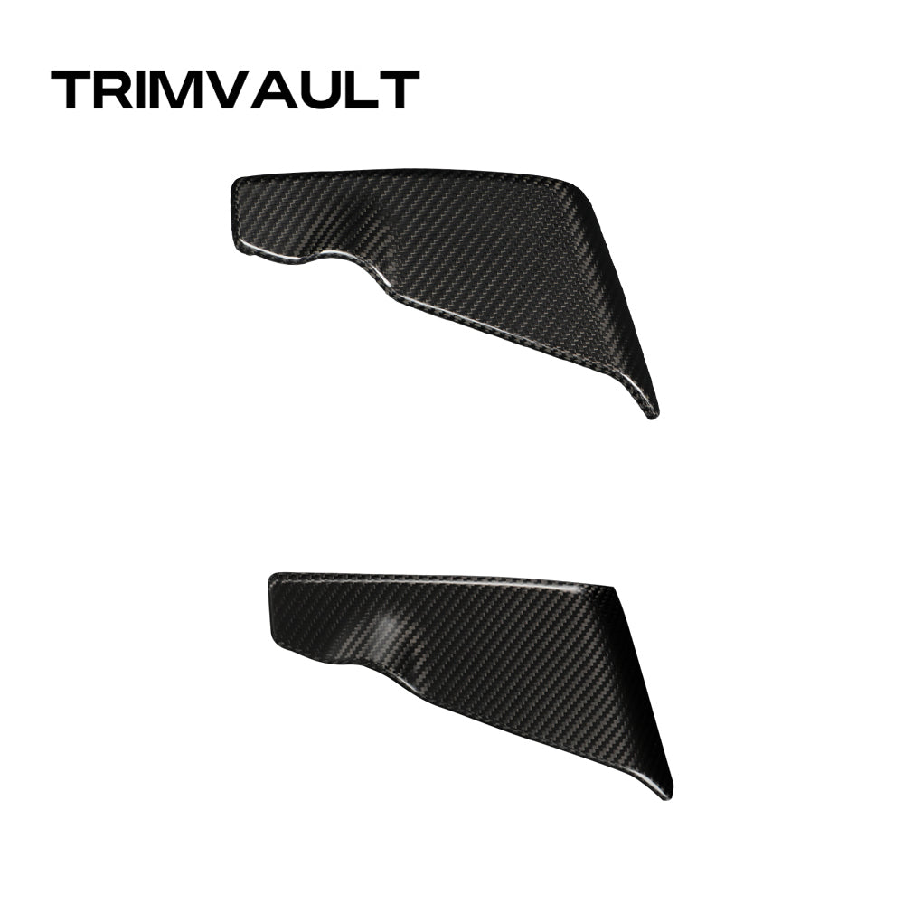 For KIA EV6 2021+ Real Carbon Fiber Central Control Panel Cover Trim (LHD)