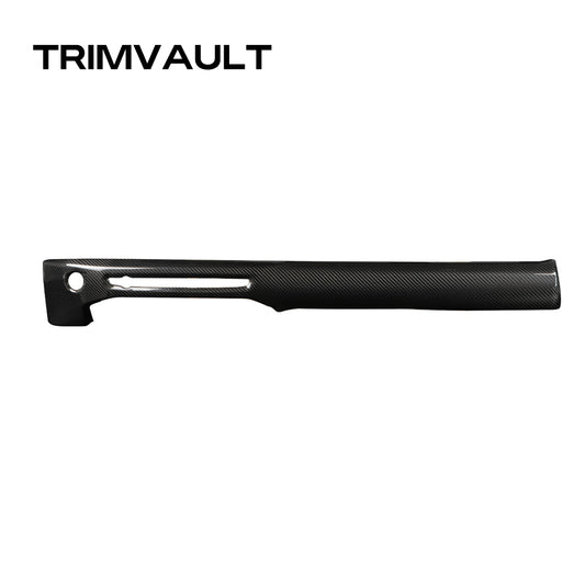 Dry Carbon Fiber Dashboard Cover Trim Passenger Side Fit For Supra A90 MK5(LHD)