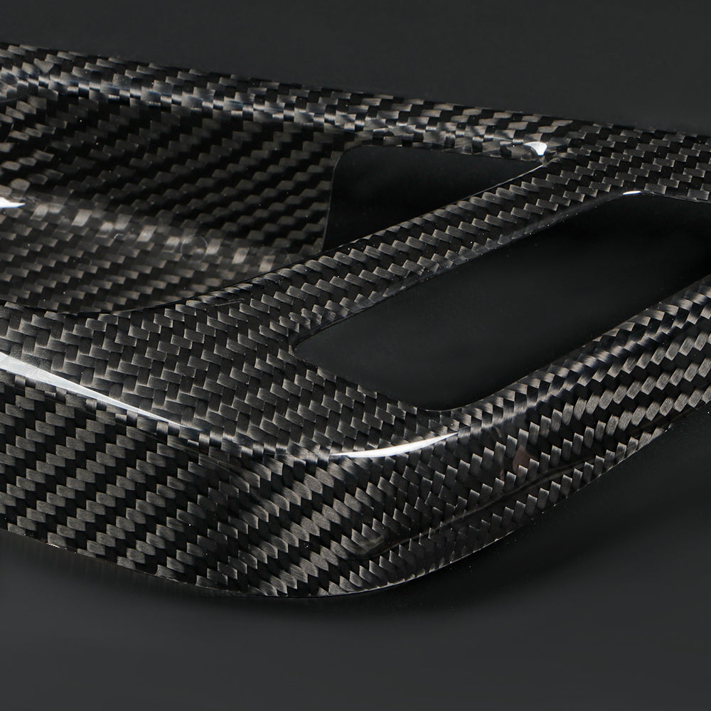 4pcs Real Carbon Fiber Inner Door Protective Cover for Kia EV6(LHD)
