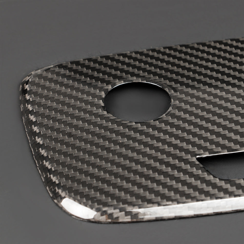 Real Carbon Fiber Rear Reading Light Panel Cover Trim For KIA EV6/GT/GT Line